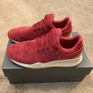 New Balance Men’s 247 Sneaker - Size 8.5M, Red